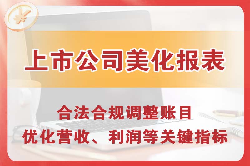 南岗上市公司美化报表